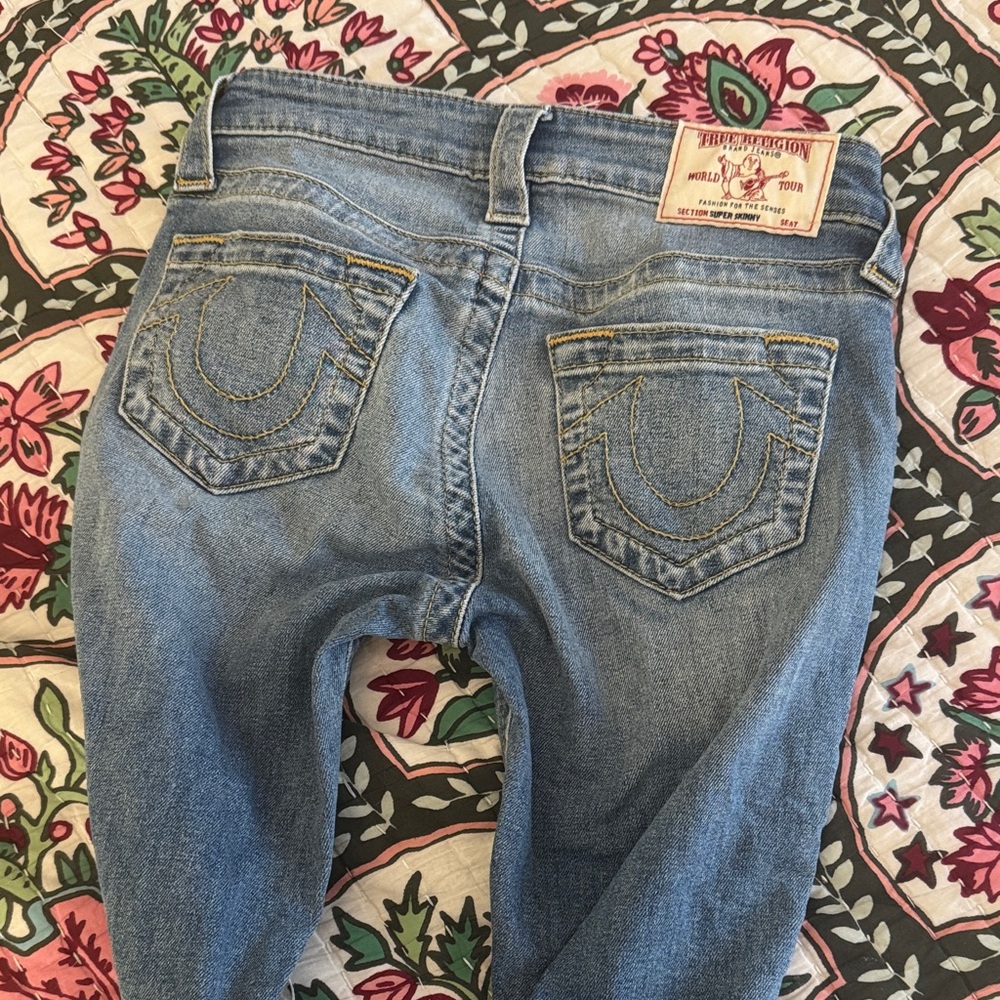 True Religion Women’s Blue Skinny Jeans